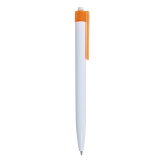 Oranžové guľôčkové pero z recyklovaného plastu