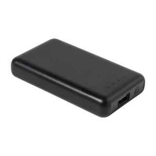 Power banka Rabs z recyklovaného ABS s kapacitou 4000 mAh