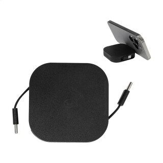 Výsuvný USB-C kábel Rabs 60W v čiernom prevedení