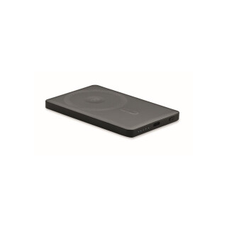 Magnetická bezdrôtová powerbanka 5000 mAh, čierna