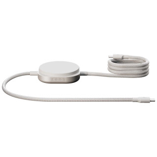 Zens Pro 2 140W 2v1 nabíjací kábel s USB-C, biela
