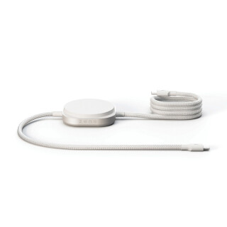 Nabíjací kábel Zens USB-C na USB-C Pro 2, biela