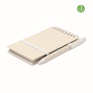 Zápisník A6 s KP, bílé detaily