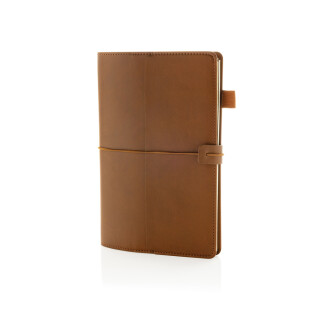 Doplniteľný zápisník Daily Notes Binder 3v1 z PU, hnedý