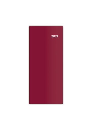 Diář kapesní - Torino měsíční - bordó 2027