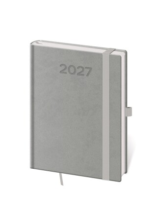 Diář týdenní B6 Print Pop - šedá 2027