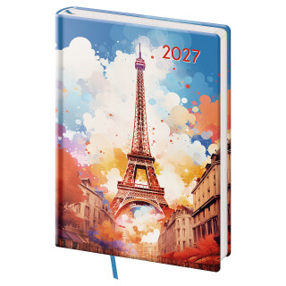Diář týdenní A5 Vario Lyra - Paris 2027