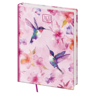 Diář denní B6 Vario Lyra - Colibri 2027