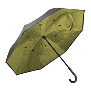 Obojstranný dáždnik z Rpet, stredne zelená