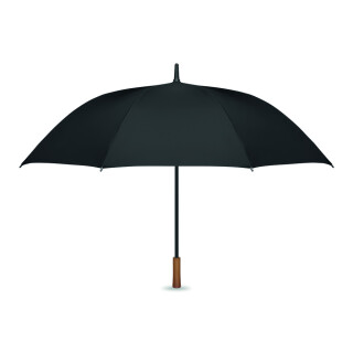 Automatický 27" dáždnik, čierna farba