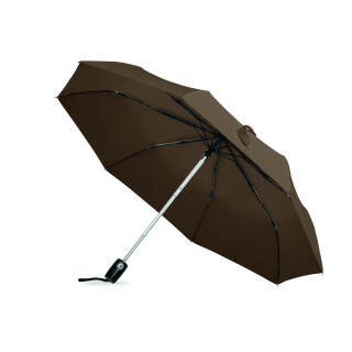 21" automatický dáždnik, hnedá farba