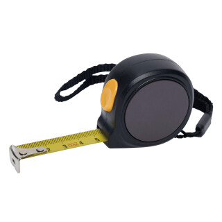 Čierny meter s automatickým návratom a magnetom
