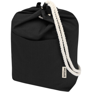 Florida recyklovaná taška typu duffel, 15 l, čierna