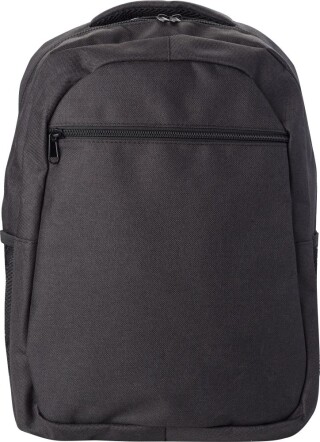 RUHAS Polyesterový batoh na notebook (15"), černá