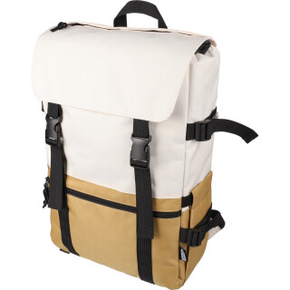 Dvojfarebný mestský batoh na notebook 15" z recyklovaného materiálu