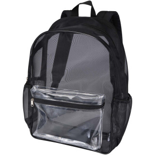 Sieťovaný batoh z recyklovaného materiálu, 18 l, čierna