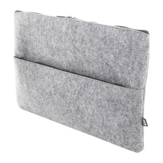 Šedá plstená taška na notebook Rpet do 15"