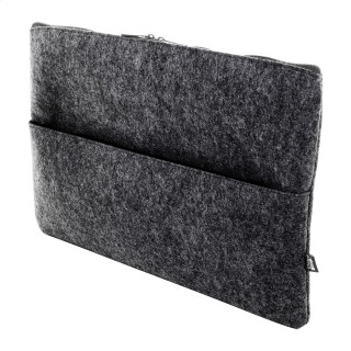 Plstená taška na notebook Rpet, tmavosivá