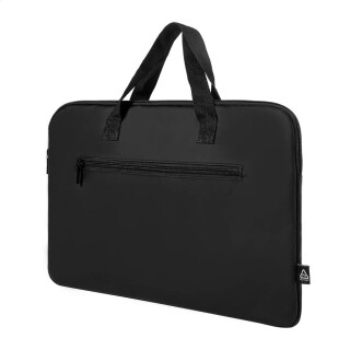 Nepremokavá polstrovaná taška na notebook Rpu, čierna