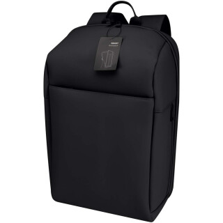 Batoh na notebook Smart 15" Grs z recyklovaných materiálov, 18 l, čierna