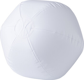 BALON Nafukovací míč, prům. 25 cm, bílá