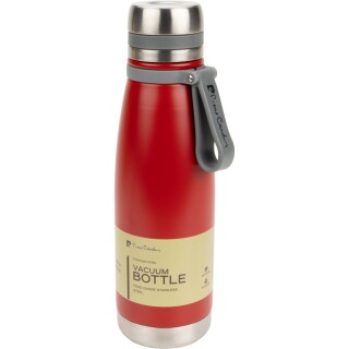 PIERRE CARDIN Termoska z nerezové oceli 650 ml, červená