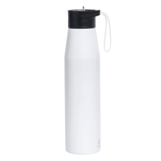 Biela fľaša na vodu s objemom 700 ml