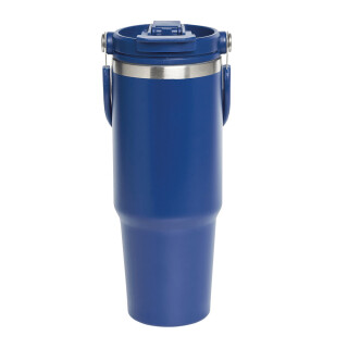 Modrá vákuovo izolovaná fľaša s objemom 850 ml