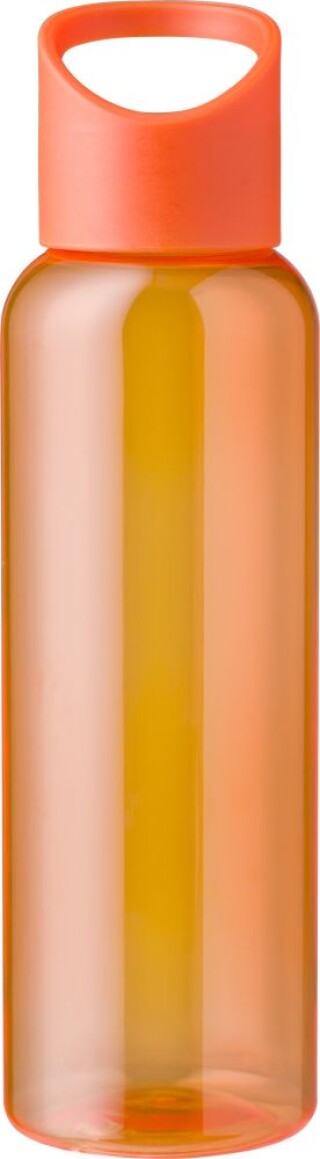 Láhev na pití z RPET, 500ml, oranžová