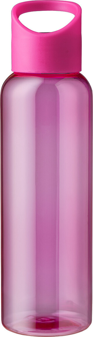 Láhev na pití z RPET, 500ml, růžová