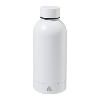 Rss Biela fľaša z recyklovanej nehrdzavejúcej ocele, 500 ml