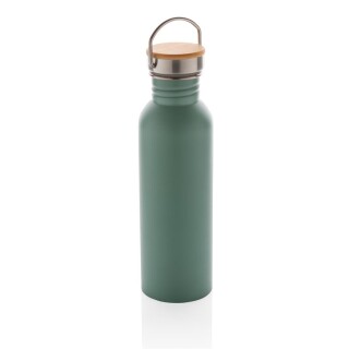 Moderní nerezová láhev na vodu, objem 700ml, mátová