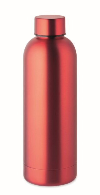 Dvoustěnná láhev na pití, 500ml, červená