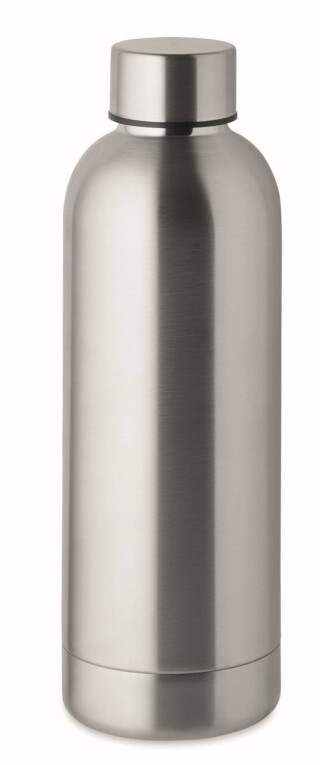 Dvoustěnná láhev na pití, 500ml, stříbrná
