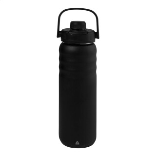 Rss Izolovaná fľaša, čierna - 600 ml