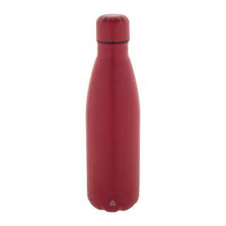Červená recyklovaná fľaša z nerezovej ocele, 790 ml