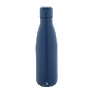 Recyklovaná fľaša z nehrdzavejúcej ocele, tmavomodrá, 790 ml
