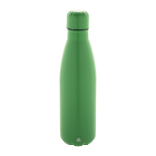 Stredne zelená recyklovaná fľaša z nerezovej ocele, 790 ml