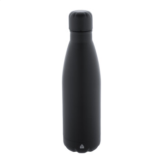 Recyklovaná fľaša z nehrdzavejúcej ocele, čierna, 790 ml
