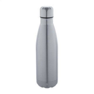 Recyklovaná fľaša z nehrdzavejúcej ocele, strieborná, 790 ml