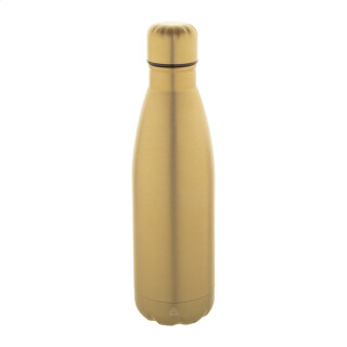 Zlatá recyklovaná fľaša z nerezovej ocele, 790 ml