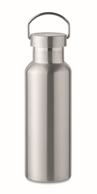 Nerezová termoska, 500ml, stříbrná