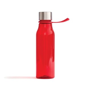 Červená Tritanová fľaša na pitie s objemom 600 ml