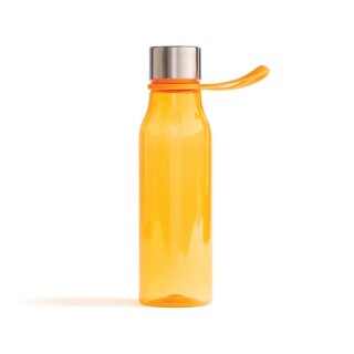 Oranžová Tritanová fľaša na pitie s objemom 600 ml