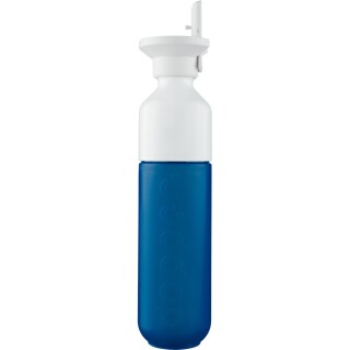 Fľaša Dopper 450 ml s viečkom a slamkou, námornícka modrá