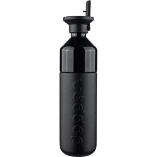 Termoska Dopper Insulated, 580 ml s viečkom a slamkou, čierna