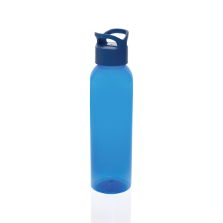 Láhev na pití z RPET, 650ml, transparentní modrá