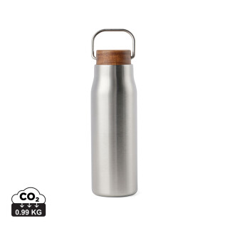 Termo láhev na pití z recyklované oceli, 300ml, stříbrná