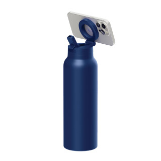 Fľaša na vodu Ringo Pro MagSafe® s magnetickým krúžkom 710 ml, svetlomodrá