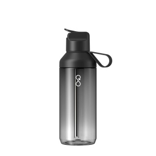 Ocean Bottle GO Clear 710 ml, čierna - ekologická fľaša na vodu